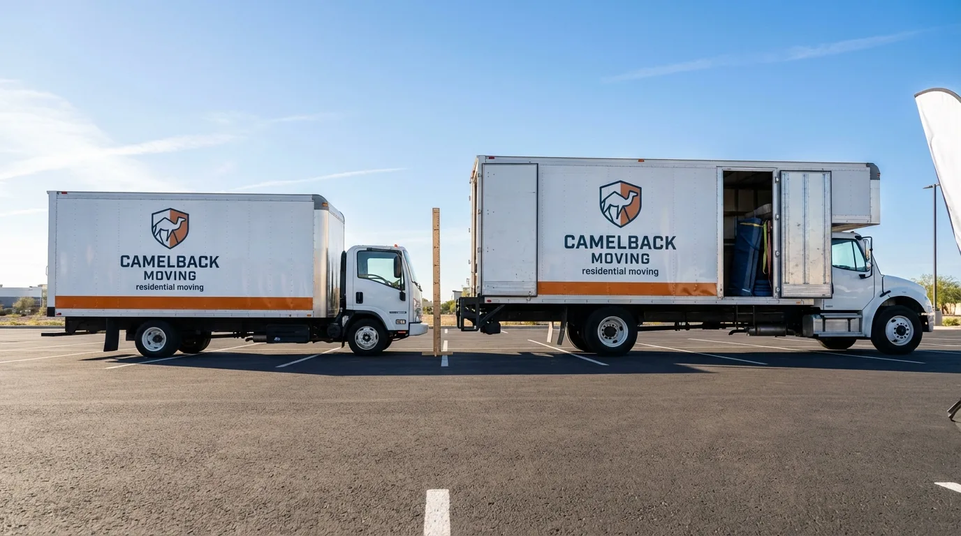 Moving truck size capacity guide in North Bend